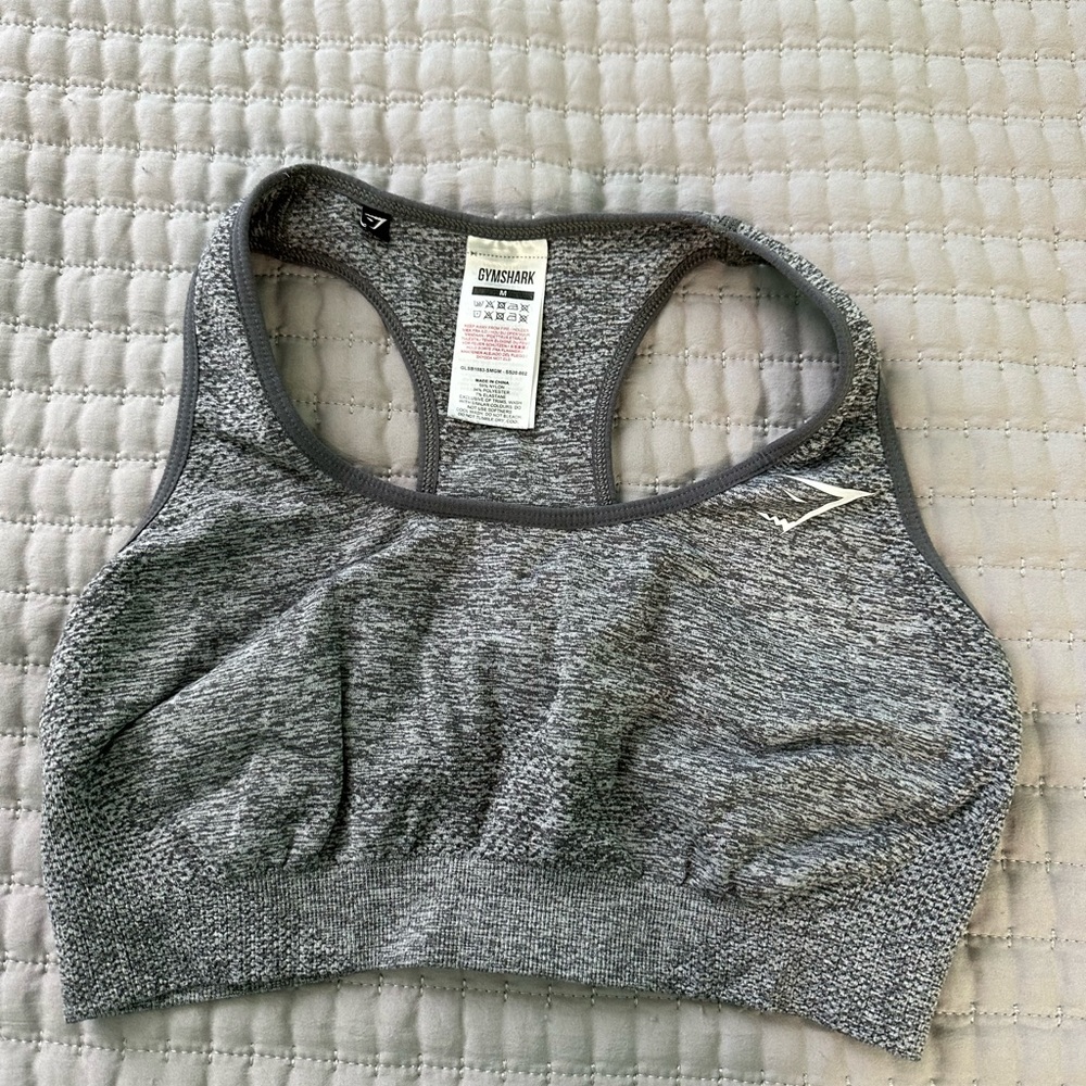 Grey Gymshark Sports Bra